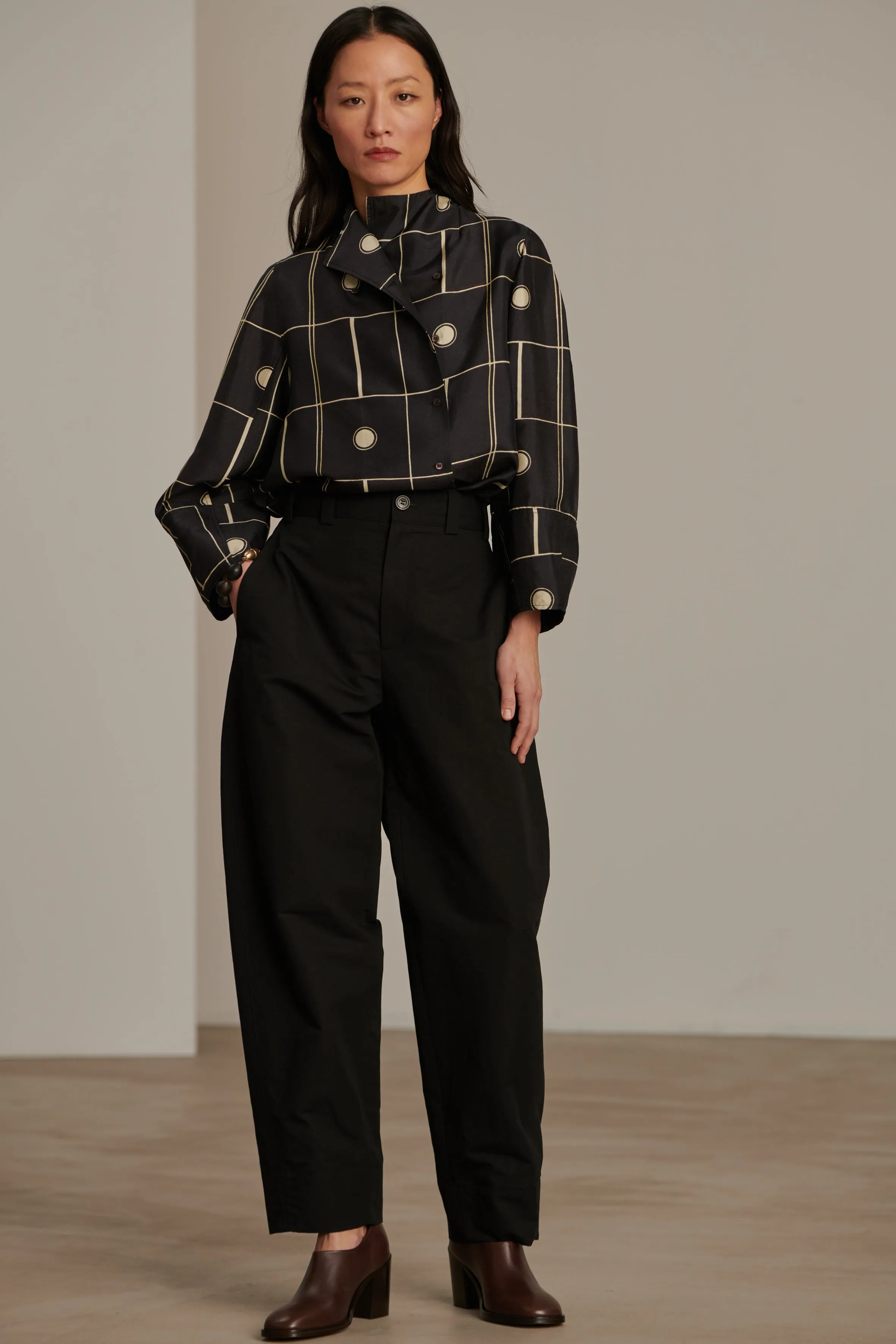 ALOUETTE BLACK TROUSERS