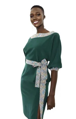 Business Office Dress Green
