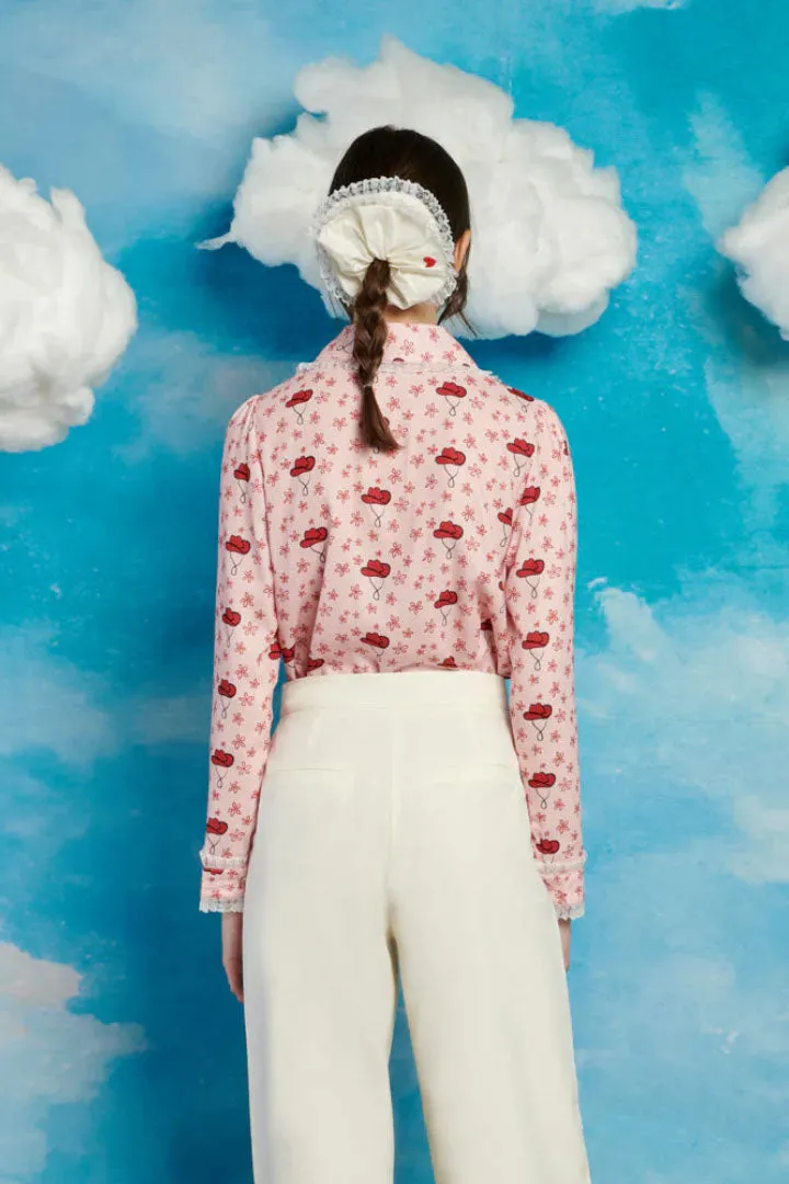 Cowgirl Print Blouse