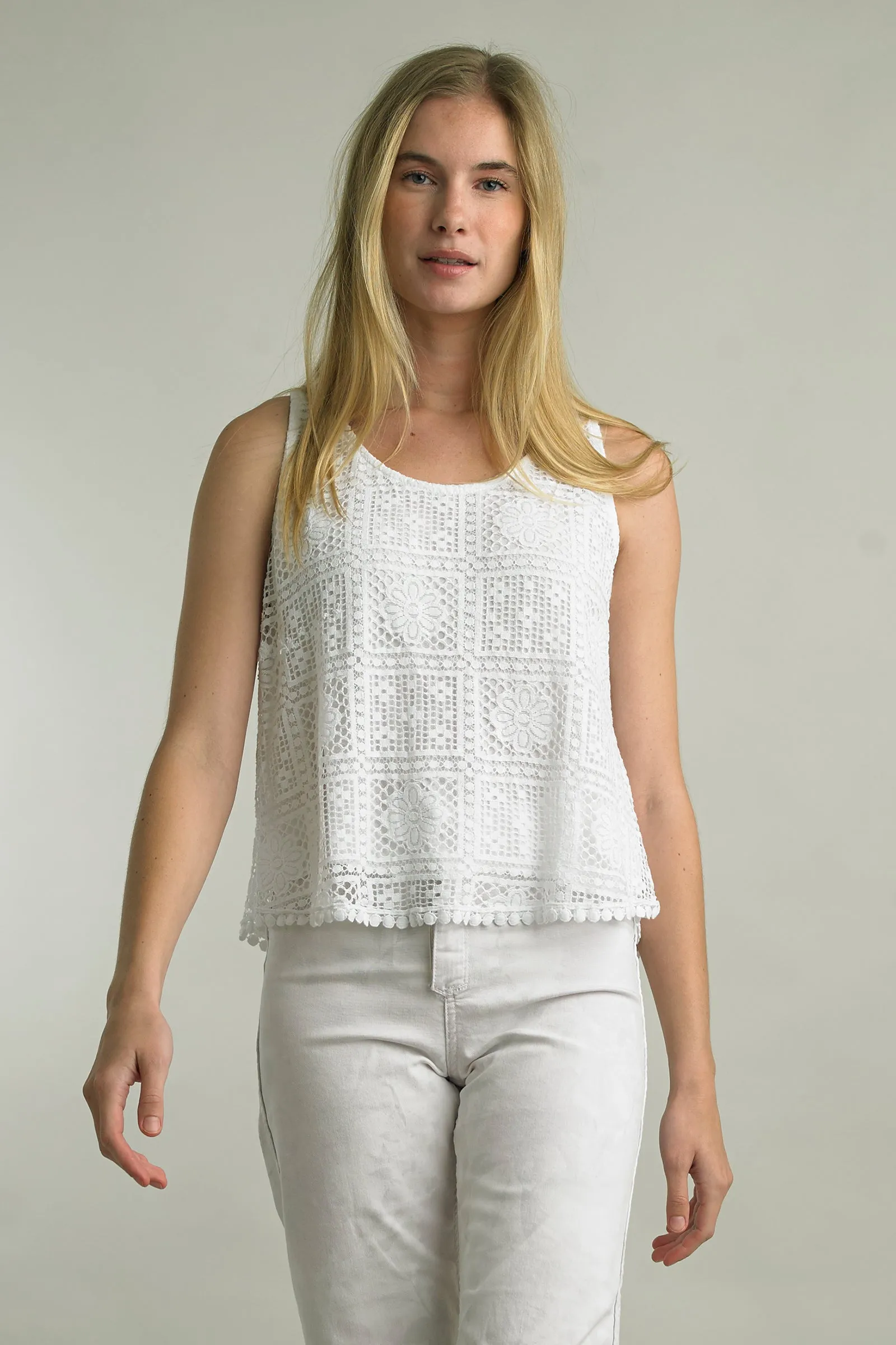 Embroidery Tank Top