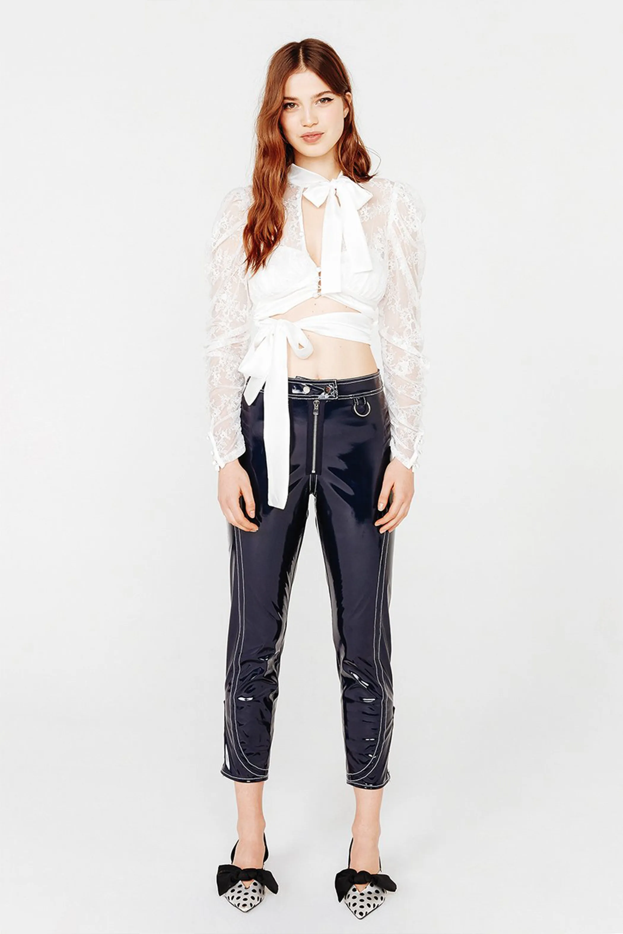Farrah Button-Up Blouse