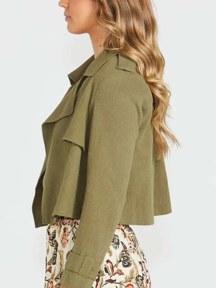 Sawyer Jacket- Khaki