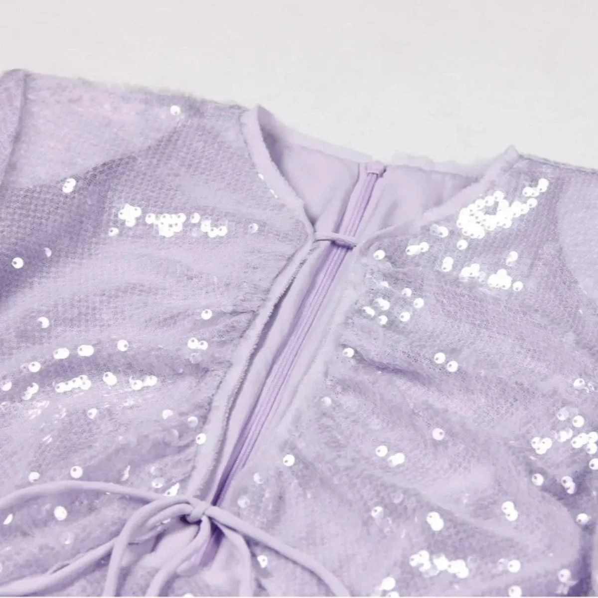 Trend4us Women’s Glitter Sequin Mini Dress